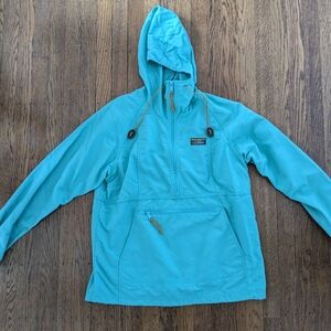 LL Bean Mountain Classic Anorak - Petite Small - Teal
